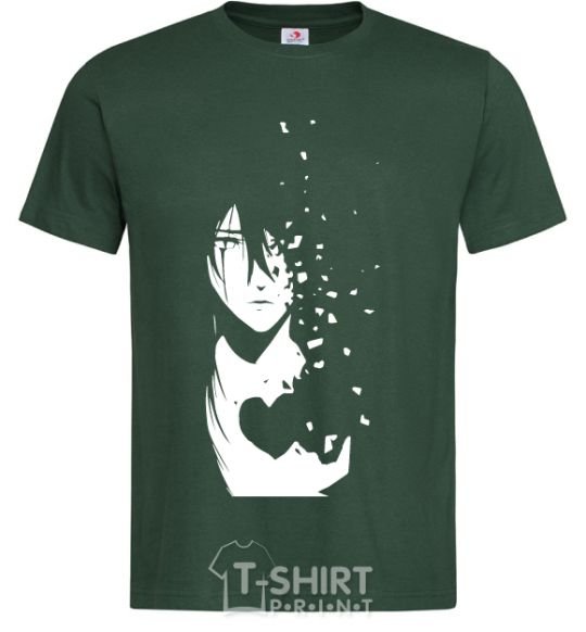 Men's T-Shirt Anime boy without heart bottle-green фото