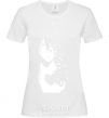 Women's T-shirt Anime boy without heart White фото