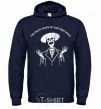 Men`s hoodie The truth hurts so just keep lying navy-blue фото