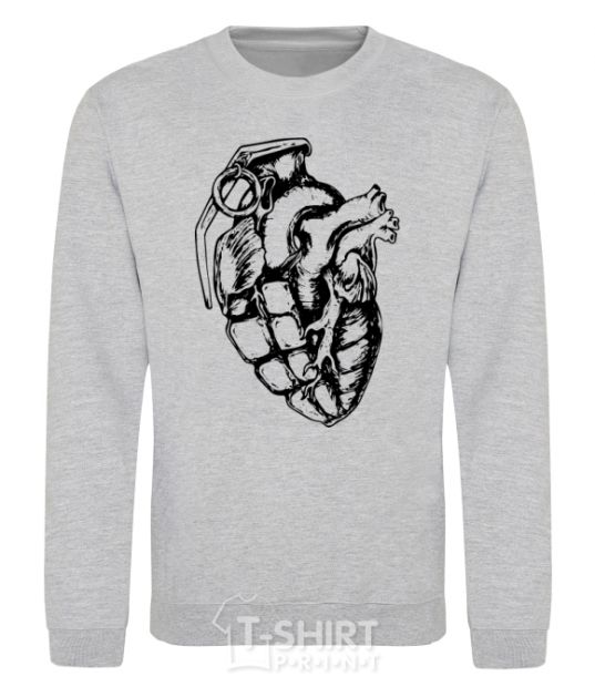 Sweatshirt Bomb heart sport-grey фото