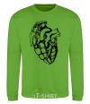 Sweatshirt Bomb heart orchid-green фото