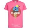 Kids T-shirt Ice scream red heliconia фото