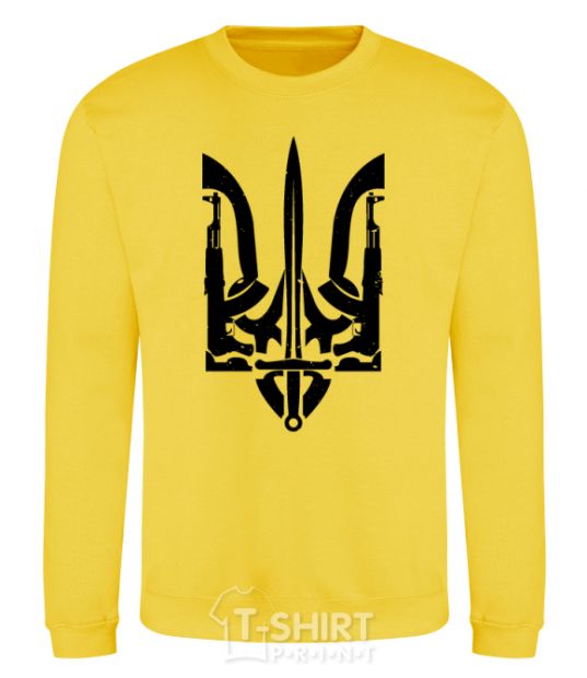 Sweatshirt Coat of arms yellow фото