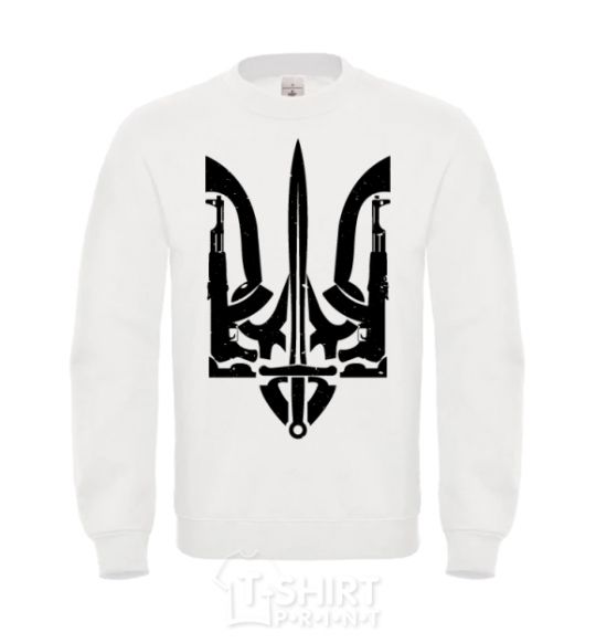 Sweatshirt Coat of arms White фото