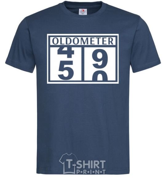 Men's T-Shirt Oldometer navy-blue фото