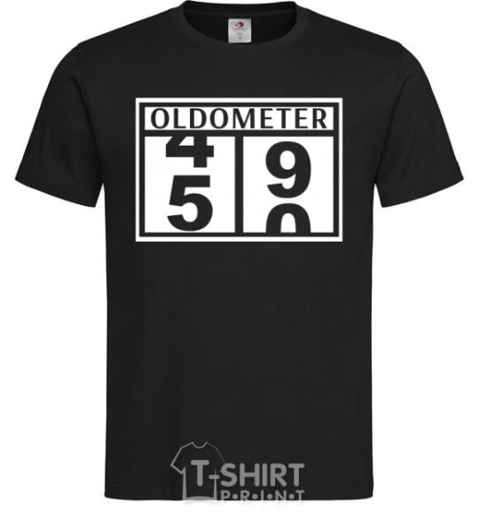 Men's T-Shirt Oldometer black фото
