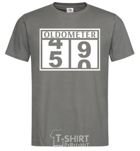 Men's T-Shirt Oldometer dark-grey фото