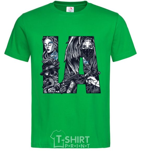 Men's T-Shirt LA girls kelly-green фото