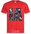 Men's T-Shirt LA girls red фото