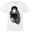 Men's T-Shirt Girl in fullcap White фото