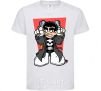 Kids T-shirt Punisher grafity White фото