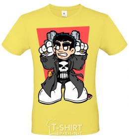 Men's T-Shirt Punisher grafity cornsilk фото