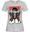 Women's T-shirt Punisher grafity grey фото