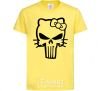 Kids T-shirt Hello kitty Punisher cornsilk фото