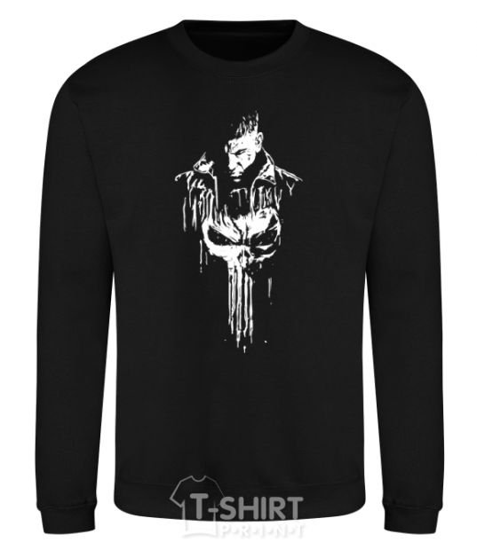 Sweatshirt Punisher white black фото