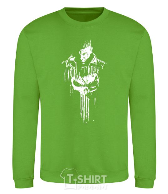 Sweatshirt Punisher white orchid-green фото