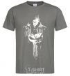 Men's T-Shirt Punisher white dark-grey фото