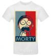 Men's T-Shirt Morty's art White фото