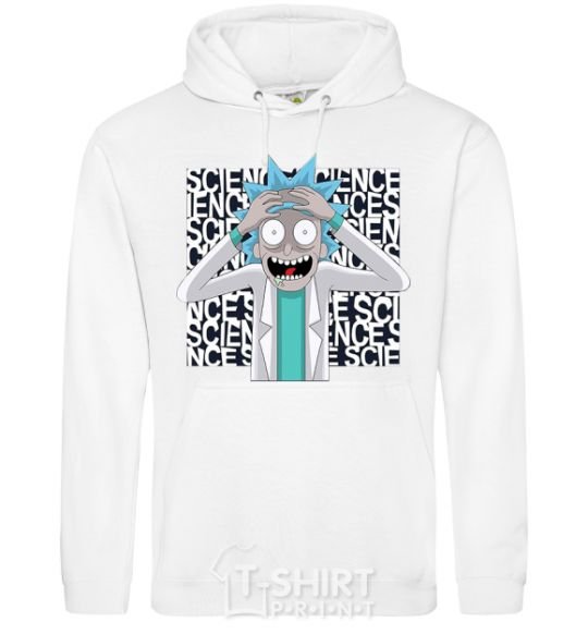 Men`s hoodie Science Rick White фото