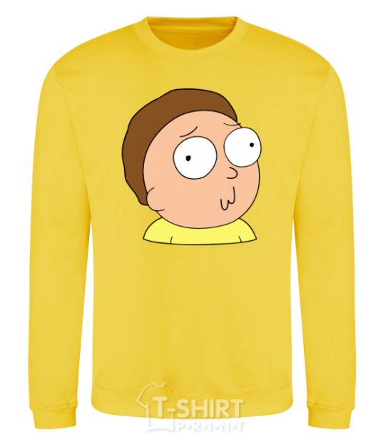 Sweatshirt Morty yellow фото