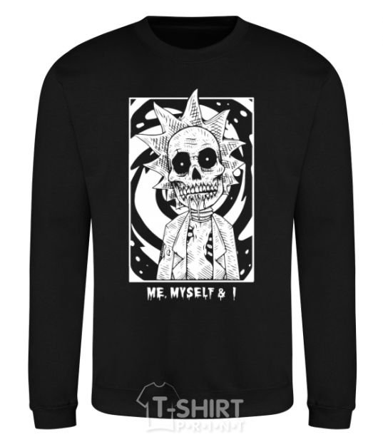 Sweatshirt Me myself and I black фото