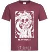 Men's T-Shirt Me myself and I burgundy фото