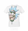 Men's T-Shirt Rick melted down White фото