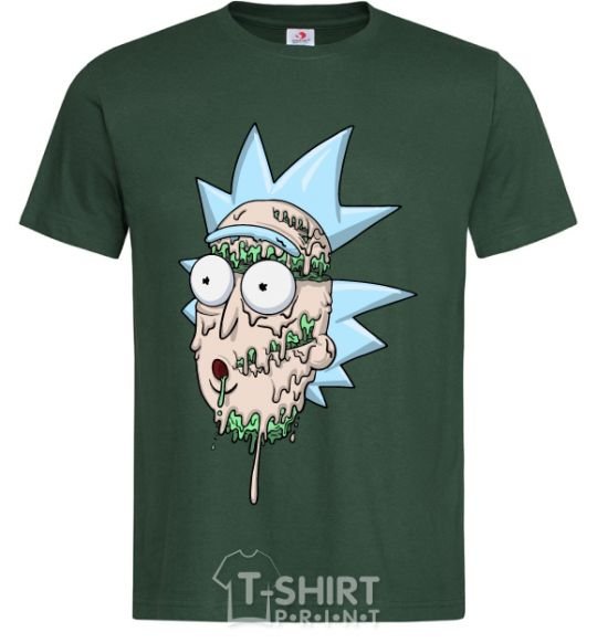 Men's T-Shirt Rick melted down bottle-green фото