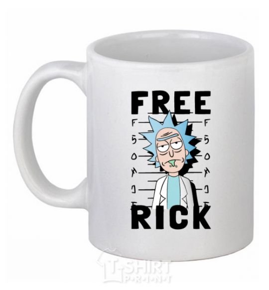 Ceramic mug Free Rick White фото