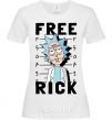 Женская футболка Free Rick Белый фото