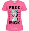 Женская футболка Free Rick Ярко-розовый фото