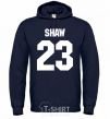 Men`s hoodie Shaw 23 navy-blue фото