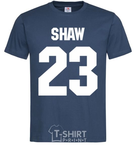 Мужская футболка Shaw 23 Темно-синий фото