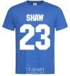 Мужская футболка Shaw 23 Ярко-синий фото