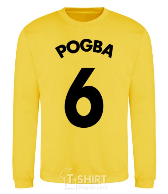 Sweatshirt Pogba 6 yellow фото