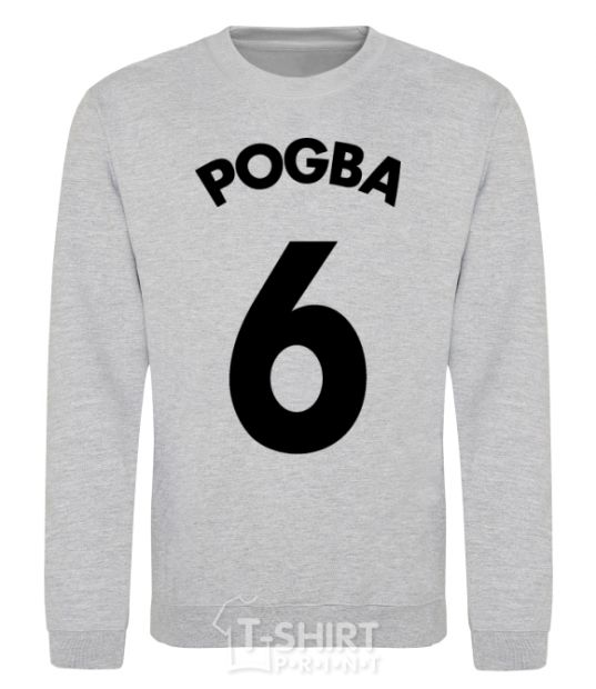 Sweatshirt Pogba 6 sport-grey фото
