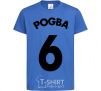 Kids T-shirt Pogba 6 royal-blue фото