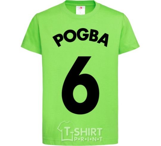 Kids T-shirt Pogba 6 orchid-green фото