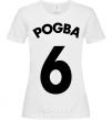 Women's T-shirt Pogba 6 White фото