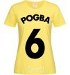 Women's T-shirt Pogba 6 cornsilk фото