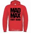 Men`s hoodie Mad Max fury road bright-red фото