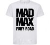 Kids T-shirt Mad Max fury road White фото