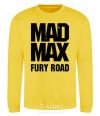 Sweatshirt Mad Max fury road yellow фото