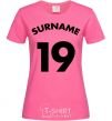 Women's T-shirt Surname 19 heliconia фото