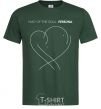 Men's T-Shirt Map of the soul bottle-green фото