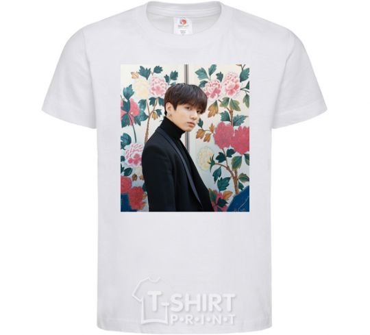 Kids T-shirt Chonguk BTS White фото