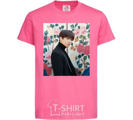 Kids T-shirt Chonguk BTS heliconia фото