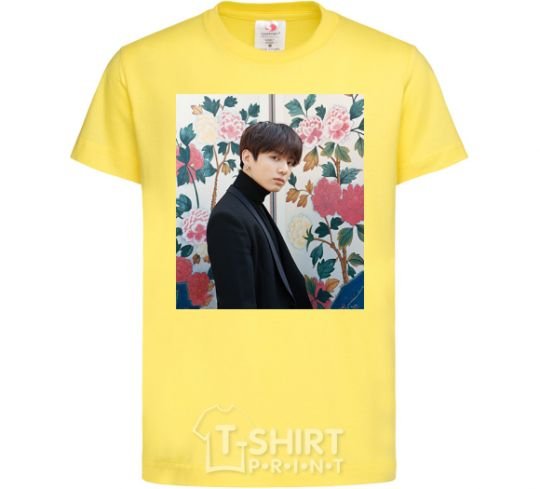 Kids T-shirt Chonguk BTS cornsilk фото