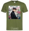 Men's T-Shirt Chonguk BTS millennial-khaki фото