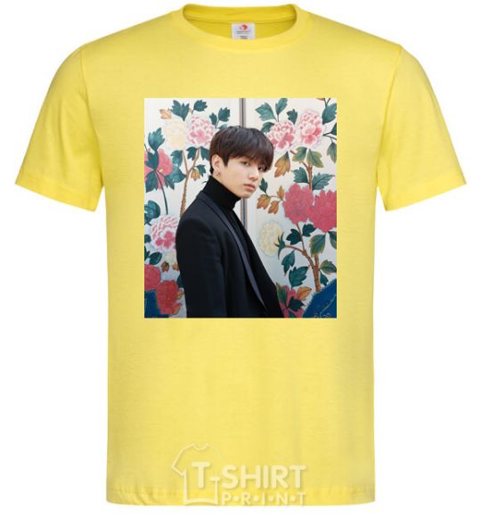 Men's T-Shirt Chonguk BTS cornsilk фото